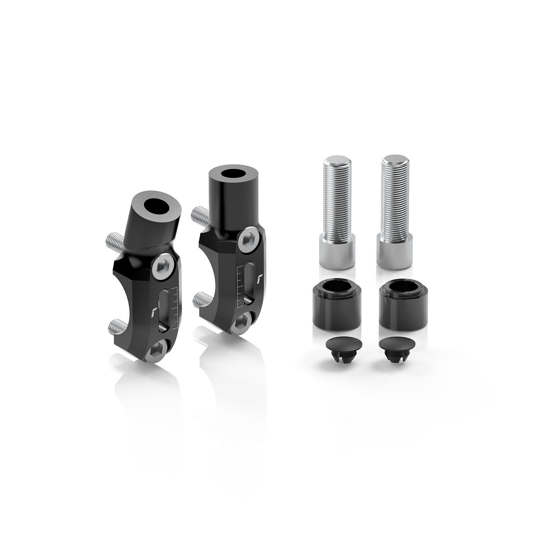 Rizoma Naked Bike Mount kit for Stealth Mirrors BSN910B Rizoma Naked Bike Mount kit for Stealth Mirrors BSN910B
